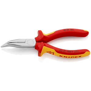 Pince coupante à bec rond Knipex 25 26 160, isolée 1000V - Product Image 1