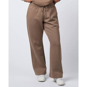 Pantalones Deportivos de Mujer, Suaves, de Poliéster y Algodón, Corte Holgado, Casuales, Cómodos para Entrenamiento, Descanso y Viajes - Product Image 2