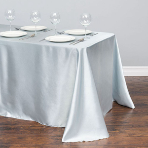 Nappe de table en satin tissé en polyester de luxe, imperméable et anti-taches, personnalisable pour les espaces de repas élégants - Product Image 6