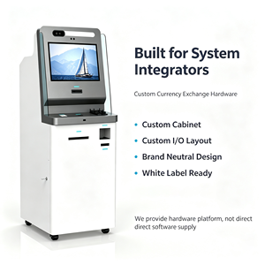 Macchina Automatica per il Cambio Valuta OEM, Chiosco Forex Personalizzato, Terminale ATM per Cambio Valuta Estera - Product Image 1