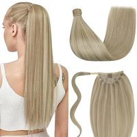 Offre Spéciale queue de cheval extension de cheveux cheveux synthétiques fibre résistante à la chaleur tressage sans flamme extension de cheveux queue de cheval vendeur de perruque