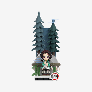 Authentique POP MART Demon Slayer Block Blind Box Style Confirmé <span class=keywords><strong>Tanjiro</strong></span> Nezuko Zenitsu <span class=keywords><strong>Inosuke</strong></span> Giyu Shinobu Sabito Figurine de Collection - Product Image 1