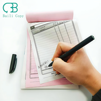 Chine OEM ODM personnalisé Offre Spéciale d'impression de logo multifonction multi-usages NCR carnet de commande de reçu de facture en papier autocopiant