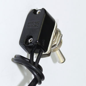 สวิตช์เปิด/ปิด2ขาสำหรับงานหนัก6A AC 125V /10A DC 12V สวิตช์สลับแบบมีสายล่วงหน้าพร้อมสายไฟ18AWG ขนาด15ซม. - Product Image 6