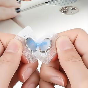 <span class=keywords><strong>Couture</strong></span> ronde magnétique réutilisable lavable avec <span class=keywords><strong>aimant</strong></span> caché <span class=keywords><strong>invisible</strong></span> en PVC fort de chemise coudre dans l'<span class=keywords><strong>aimant</strong></span> - Product Image 3