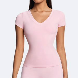 Conjunto de Yoga de Cintura Alta Ecológico con Logotipo Personalizado de Alta Calidad para Mujer, Leggings para Deportes al Aire Libre, Gimnasio, Correr, Sensación de Desnudez - Product Image 1