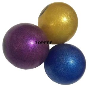 Belle balle de gymnastique rythmique d'entraînement d'exercice coloré en PVC - Product Image 5