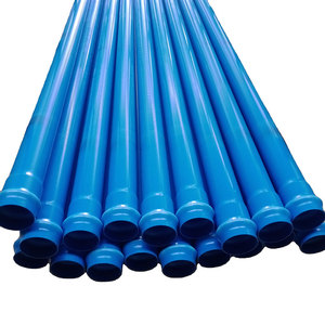 Vente d'usine fendue perforer PVCU HDPE tuyau de drainage tuyau de drainage français avec trou et extrémité de cloche - Product Image 2