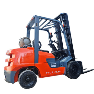 ใช้สำหรับรถยกแบบสองเสา FD35 พร้อมงาสูง 1070 มม. รับน้ำหนัก 3 ตัน ใช้พลังงาน LPG ระบบไฮดรอลิก พร้อมตัวเลื่อนด้านข้าง ยางตัน - Product Image 1