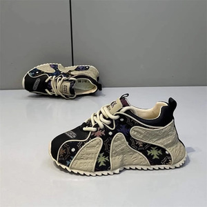 Zapatillas blancas de plataforma con tacón alto para mujer, estilo 2026, calzado deportivo casual con plataforma, mocasines bonitos y adorables de punta ancha. - Product Image 2