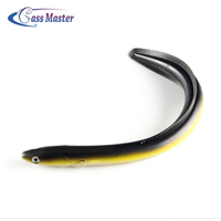 Bass Master 30cm 58.7g leurre d'anguille simulé appât de pêche artificiel souple
