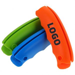 Asa Ergonómica de Silicona de Alta Calidad para Bolsas de Compras, con Agarre Antideslizante y Orificio para Llavero para Fácil Transporte - Product Image 3