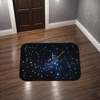 Tapis de sol personnalisé à faire soi-même, éclairage LED à fibres optiques Starfield, couleurs RGBW, 12V, certifié RoHS/CE, IP43, 0,06W, garantie de 2 ans, pour la maison