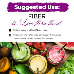 Poudre de fibres prébiotiques superalimentaires à base de fibres d'acacia, riches en fibres, enzymes digestives, boisson quotidienne, emballage OEM - Product Image 4