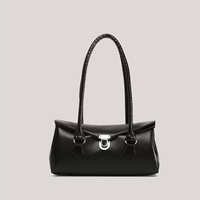 Sac à bandoulière portable en cuir véritable pour femme, fermoir argenté, marque Bellissima, vente en gros, fournisseur ODM OEM