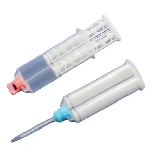 Factory Supply 24ml 1:1 Dual Glue Syringe Barrel Double-component Dispensing Syringe Tube