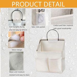 Organisateur pliable robuste à suspendre sur la porte avec poches pour le rangement et l'organisation à domicile - Product Image 3