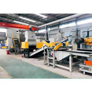 สายการผลิตรีไซเคิลยางรถยนต์อัตโนมัติ พร้อมมอเตอร์และเครื่องยนต์ 75 กิโลวัตต์ เครื่องบดยางสำหรับการแปรรูปฟิล์มยาง - Product Image 2