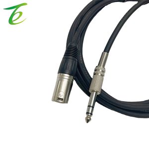 สายเชื่อมต่อแบบบาลานซ์ 6.5 สามแกน 1/4TRS6.35 สำหรับมิกเซอร์ XLR ไมโครโฟน ออร์แกนอิเล็กทรอนิกส์ - Product Image 4