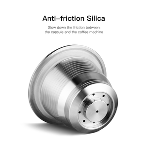 ชุดฝักกาแฟเอสเปรสโซพร้อมช้อนและแปรงแบบรีฟิลทำจากสเตนเลสสตีลใช้ซ้ำได้ - Product Image 5