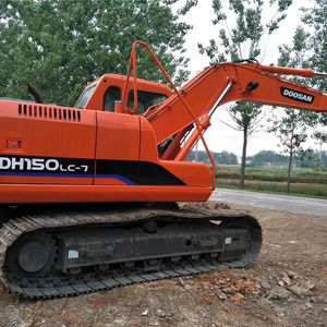 Excavatrice hydraulique de chenille de Doosan utilisée par DH150lc-7 de 15 tonnes avec le composant de moteur de noyau - Product Image 1