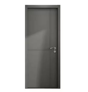 Puerta Interior de Baño, Diseño Moderno, Puerta de Madera de Melamina para Casa, Diseños de Puertas Individuales de Madera - Product Image 3