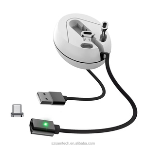 Cable de Carga Múltiple 2A, Cable de Carga Múltiple Retráctil 3 en 1, Cable de Carga Rápida, <span class=keywords><strong>Cargador</strong></span> USB C - Product Image 4