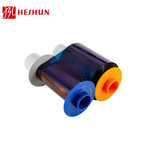 Heshun Color Ribbon Compatível HDP 5000 YMCK Color Ribbon 84051 para impressora Fargo HDP5000 ID Card