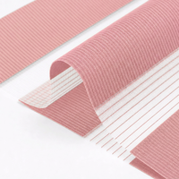 Stores zébrés manuels en tissu 100% polyester, double couche jour/nuit, pour fenêtres françaises, décoration intérieure moderne.