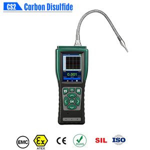 Détecteur de disulfure de carbone CS2, analyseur à aspiration par pompe, 0-100 ppm, enregistrement des données pour <span class=keywords><strong>les</strong></span> usines de <span class=keywords><strong>fibres</strong></span> de viscose et de caoutchouc - Product Image 1