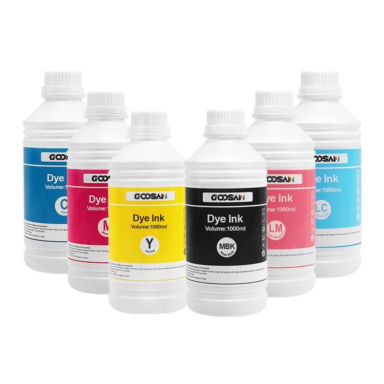 Goosam 1000ML Water Based Refill Ink Kits Special UV Dye Ink for Epson ME33 ME330 620F ME35 ME350 ME300 Printer