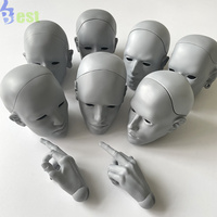 Service de Prototypage Rapide et Moulage Sous Vide de Poupées BJD en Résine ABS de Haute Qualité, Personnalisé, Prix Usine, Services d'Usinage