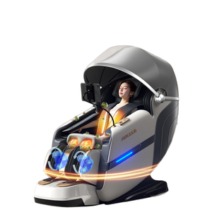 Chaise de massage électrique à corps entier à double cœur, avec fonction de chauffage, de gravité zéro et de massage Shiatsu, confortable, étirement thaïlandais, chauffage du dos et des pieds, vente chaude - Product Image 1