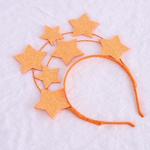 2026 Trendy Colorful Stars & Cartoon Sequin <b>Headband</b> for Kids Party with One Size Fits All - Product Image 6