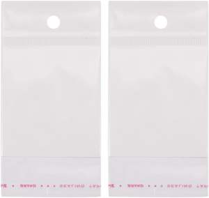 Bolsas autoadhesivas OPP de plástico celofán para galletas, embalaje con solapa de maquillaje, ropa de regalo transparente con logotipo personalizado al por mayor - Product Image 1