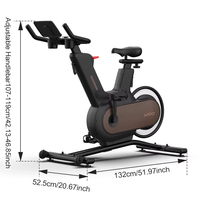 Vélo de spinning professionnel à prix de gros, cadre en acier, robuste, pour usage en salle de sport