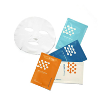 Sacs d'emballage de masque de feuille de visage facial de joint cosmétique en plastique mat de feuille d'aluminium pour la poche d'emballage cosmétique liquide de visage