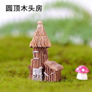 Petites décorations de maison Weij, style campagnard en bois, rétro, château en bois, décoration d'arrière-plan, artisanat pour la maison, cadeau - Product Image 6