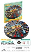 Jouets amusants interactifs parent-enfant Corde d'entraînement à la motricité fine pour enfants Jouet de jeu de défi stratégique à démêler