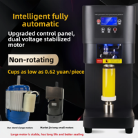 Machine de scellage entièrement automatique non rotative pour canettes PET 220V pour les salons de thé et les brasseries (vente en gros)