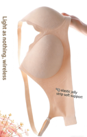 Bra Minimizer Seamless Ukuran Besar untuk Wanita, Penyangga Tanpa Kawat dengan Cakupan Penuh, Kenyamanan 3D Embossed, Meminimalkan Lingkar Dada & Mengencangkan Lemak Samping