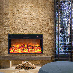 CRUISE Protection de l'environnement Personnalisé 1.2m Haute Simulation Flamme Dynamique Encastré <span class=keywords><strong>Meilleur</strong></span> Petit Cheminée Électrique à Chaleur - Product Image 1