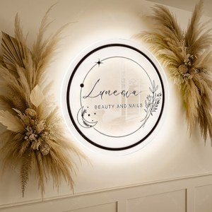 LC LED Logo Mẫu Và Thương Hiệu Biểu Tượng 3D Biểu Tượng Dấu Hiệu Kim Loại Dấu Hiệu Của Tên Doanh Nghiệp Nội Thất Dấu Hiệu - Product Image 1