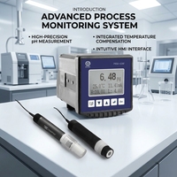 Sensor Meter Probe pH Laboratorium Elektroda Digital Online Industri RS485 OEM/ODM IP68 Akurasi 0.1pH