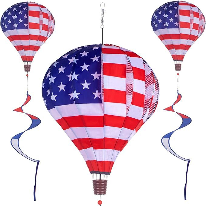 Hauteur 180cm, diamètre de la fleur 40cm - montgolfière américaine