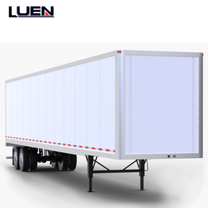 Semirremolque de Caja de 2 Ejes |   Remolque de 40 Pies con Cortina Lateral / Remolque Seco |   Protección de Carga Totalmente Cerrada - Product Image 1