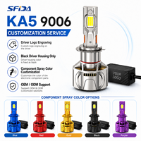 Bombilla LED para Faros Delanteros SFIDA KA5 9006, 100W, Universal, para Automóviles, IP67, Venta al Por Mayor, Fabricante y Proveedor