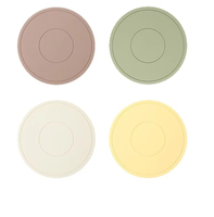 Tapis isolant en silicone, dessous de plat, dessous de verre, dessous de bol, tapis de table résistant à la chaleur pour la maison