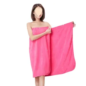 Premium Terry Velour Microfiber Bath Towel Body Wrap for Women and Men Soft Towels Made by Direct Microfiber Manufacturer