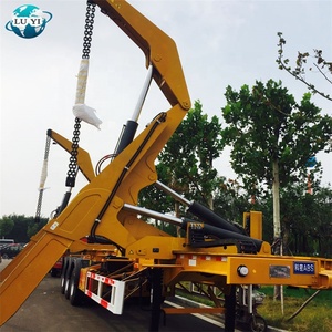 Chất Lượng Cao 37 Tấn Side Nâng Lên Bên Loader <span class=keywords><strong>Container</strong></span> <span class=keywords><strong>Trailer</strong></span> Nâng Xe Tải <span class=keywords><strong>Trailer</strong></span> Skeleton <span class=keywords><strong>Semi</strong></span> <span class=keywords><strong>Trailer</strong></span> Cho Bán - Product Image 2